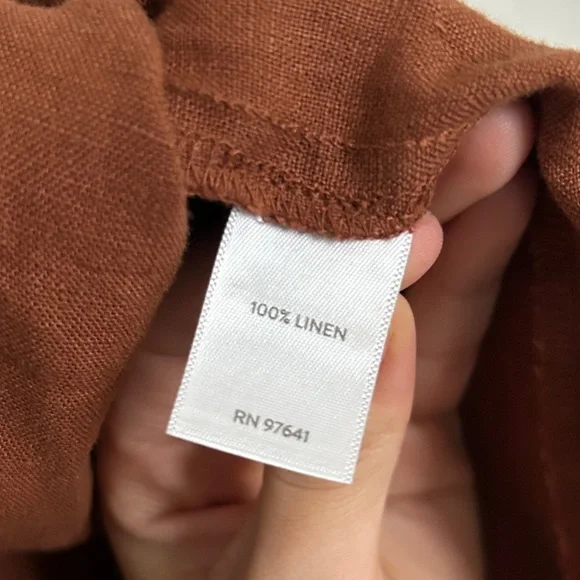 J. Jill love linen 100% linen auburn blazer shacket size XL - Picture 9 of 9